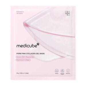 Medicube PDRN Pink Collagen Gel Mask (Includes 4 Sheet Masks)
